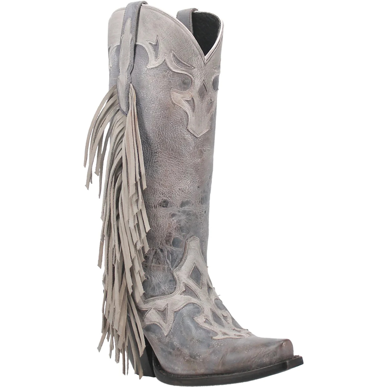 Women's gray store cowgirl boots