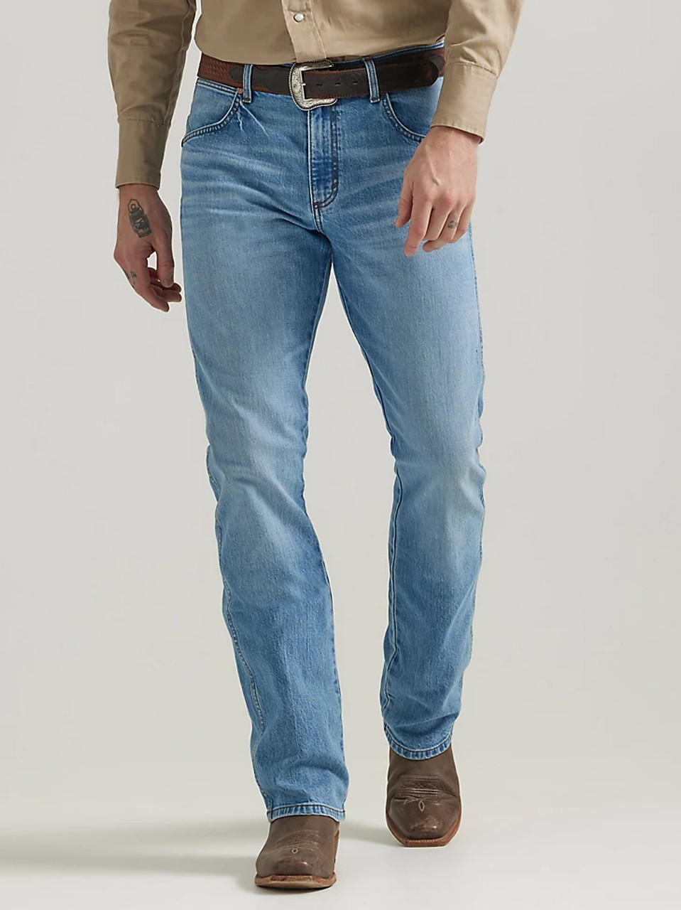 Wrangler Light Wash Codigo Bootcut Jeans - Jackson's Western