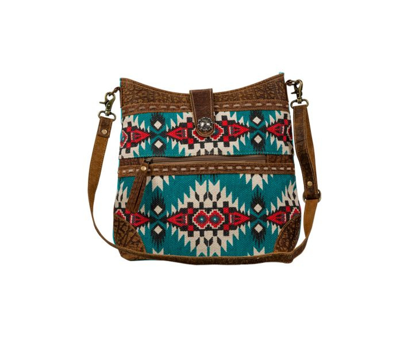 Tribal Leather Handbags, Shoulder Handbag Purse