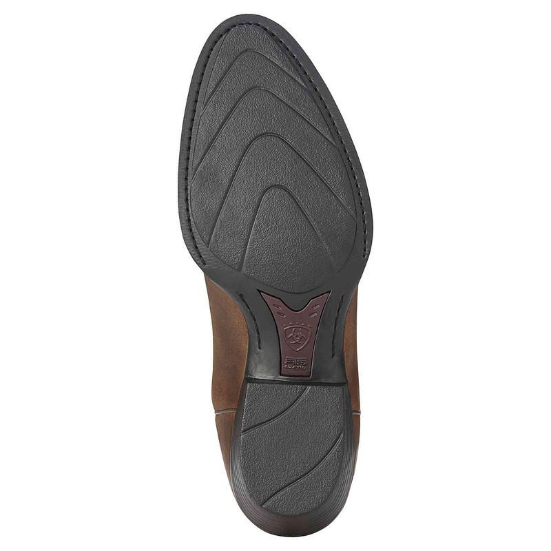 Ariat Distressed Brown Leather Western Boots with Dark Insole Ariat Women main image 3