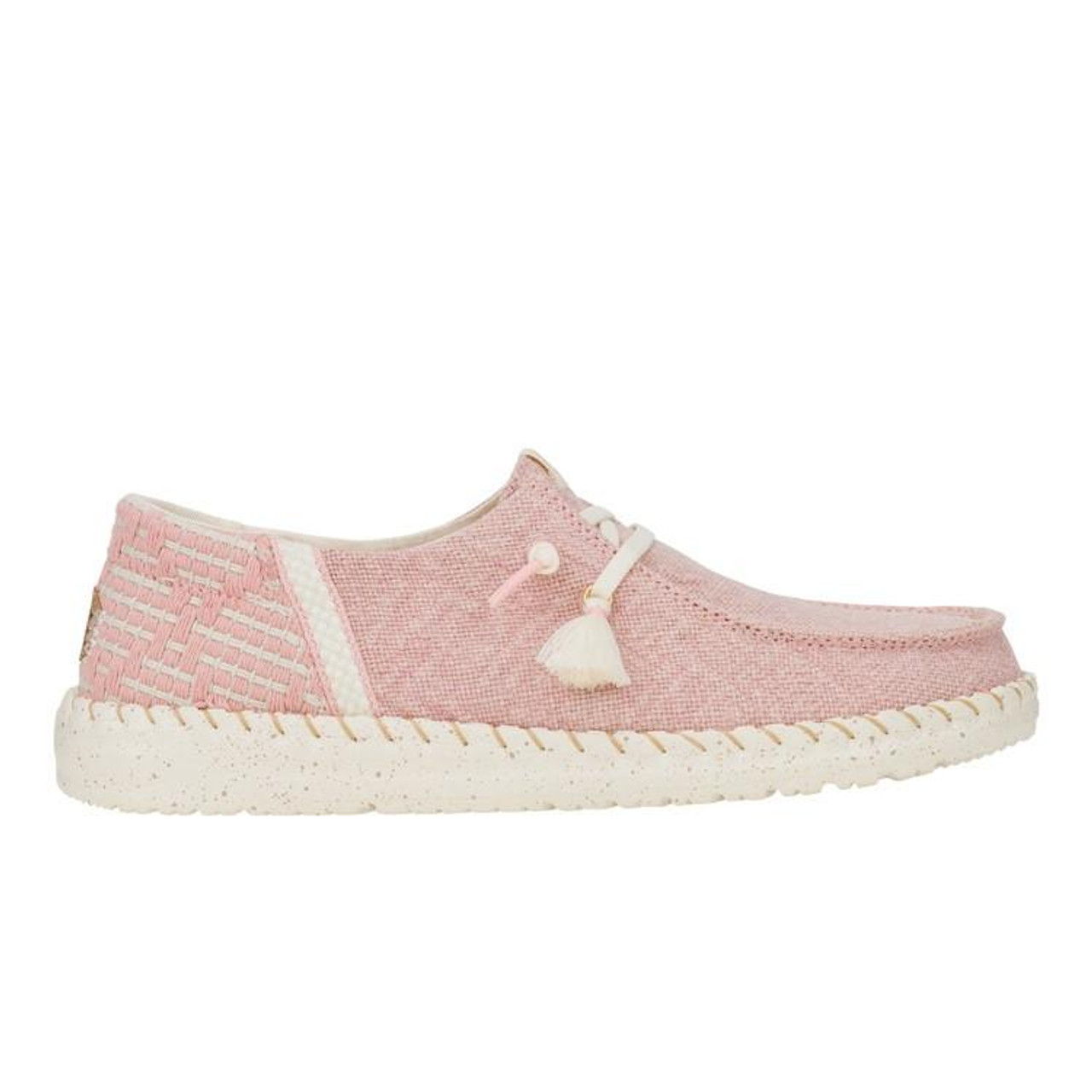 【中古】 14U / 2nd Single: Don’t Be Pretty Hey Dude Women's Pink Wendy Casual Sneakers | JW Stores