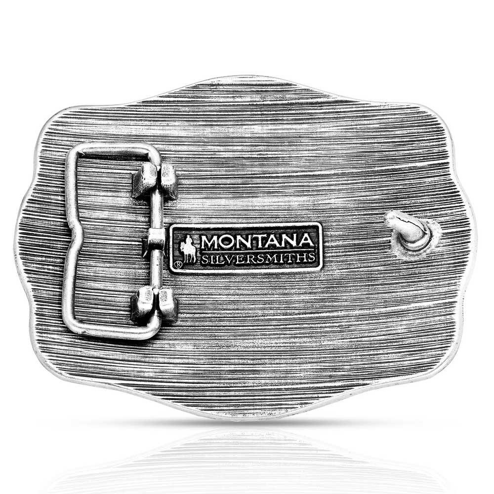 Montana Silversmiths Roundup Team Roper Buckle | JW Stores
