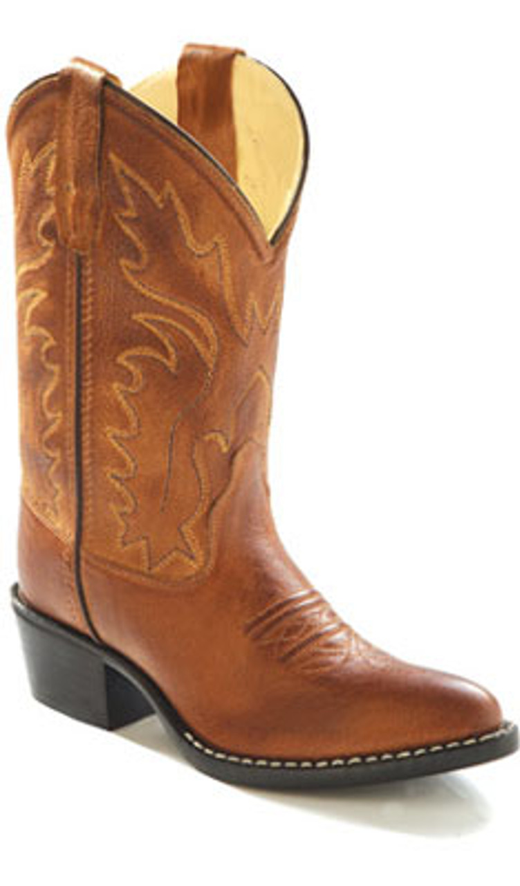 tan western boots