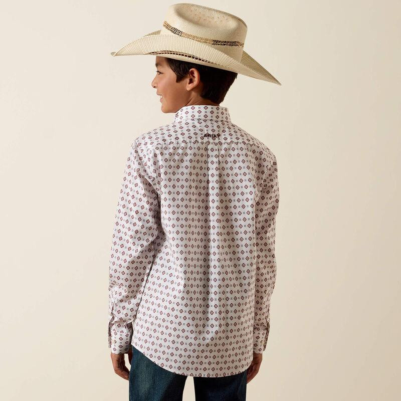 Ariat Boys Team Dallas Geo Print Shirt | Jackson’s Western