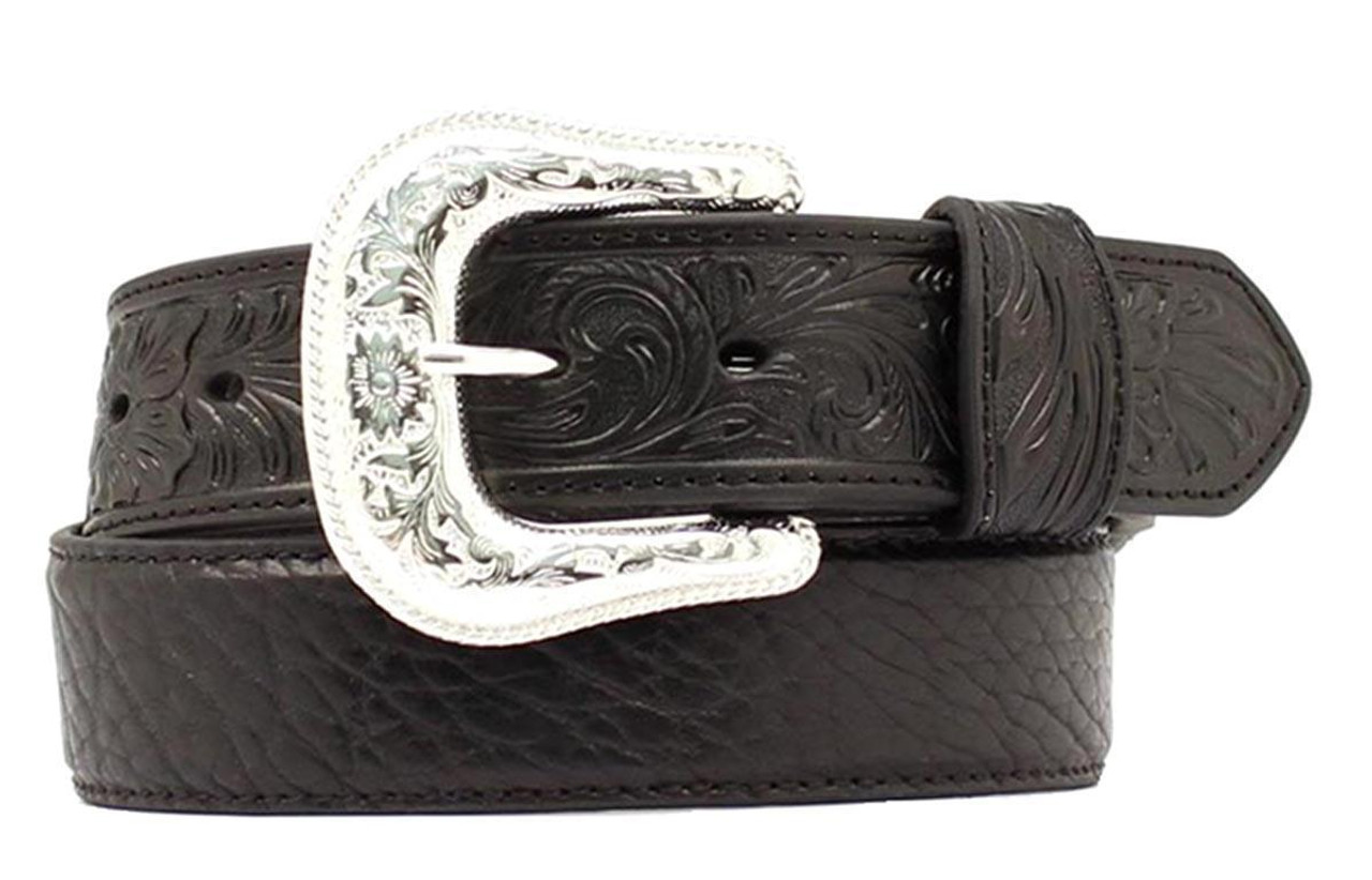 black western belts for men