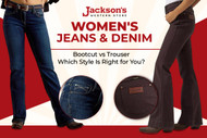 Women's Jeans & Denim: Bootcut vs Trouser - Which Style Is Right for You?