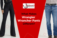 What Makes Wrangler Wrancher Pants Different?
