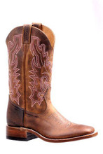 BOULET Boulet Women's Tan Hillbilly Golden Wide Square Toe Boot 