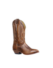BOULET Boulet Men's Brown Medium Toe Cowboy Boot BOULET Boulet Men's Brown Medium Toe Cowboy Boot