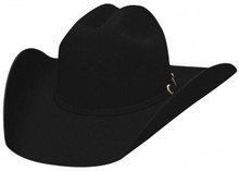 BULLHIDE Bullhide Hats Unisex Black Appaloosa 2X Wool Cowboy Hat 