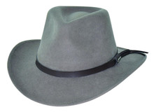 BULLHIDE Bullhide Gray Voyager Wool Felt Hat 