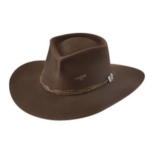 BULLHIDE Bullhide Unisex Chocolate Outlaw Trouble Wool Western Hat 