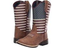 M & F M&F Child's Toddler US Flag Western Cowboy Boot M & F M&F Child's Toddler US Flag Western Cowboy Boot