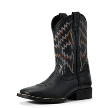 Ariat Kid's Bear Black Tycoon Western Boot 