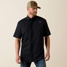 ARIAT Ariat Men's VentTEK Classic Fit Black Shirt 