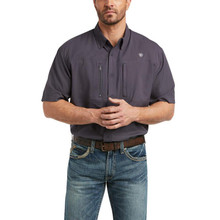 Ariat Men's VentTEK Woven Charcoal Grey Button Down Shirt
