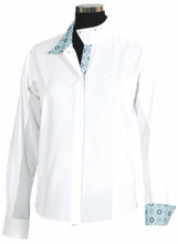 EQUINE COUTURE  Equine Couture Child's Kelsey  White Show Shirt  