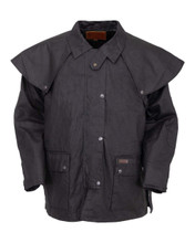OUTBACK TRADING COMPANY Outback Trading Company Unisex Black Bush Ranger Jacket OUTBACK TRADING COMPANY Outback Trading Company Unisex Black Bush Ranger Jacket