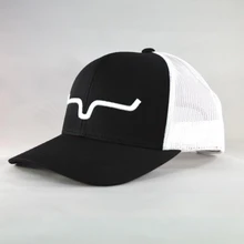 KIMES RANCH Kimes Ranch Black & White Weekly Trucker Hat 