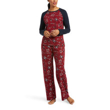 ARIAT Ariat Women's Rhubarb Wild West Pyjamas Set ARIAT Ariat Women's Rhubarb Wild West Pyjamas Set
