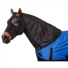TOUGH 1 Tough 1 Black 600D Lycra Flex Horse Neck Cover TOUGH 1 Tough 1 Black 600D Lycra Flex Horse Neck Cover