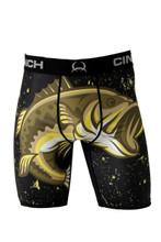 CINCH Cinch Men's Black Nice Bass Boxer Brief 
