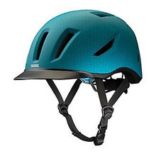 TROXEL Troxel Unisex Teal Carbon Terrain Riding Helmet 