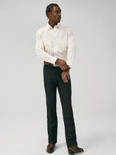 WRANGLER Wrangler Men's Black Wrancher Dress Polyester Jean 