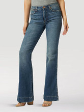 WRANGLER Wrangler Women's Shelby Retro Bailey High Rise Trouser Jean WRANGLER Wrangler Women's Shelby Retro Bailey High Rise Trouser Jean
