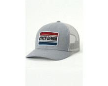 Cinch Men's Gray Denim Logo Patch Cap Cinch Men's Gray Denim Logo Patch Cap