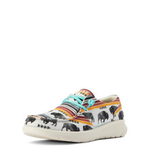 ARIAT Ariat Women's Multicolor Hilo Buffalo Print Moc Toe Casual Shoe ARIAT Ariat Women's Multicolor Hilo Buffalo Print Moc Toe Casual Shoe