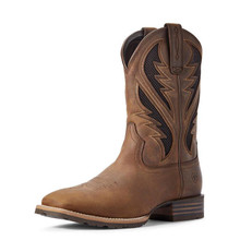 Ariat Men's Hybrid VentTEK Western Boot - Distressed Tan