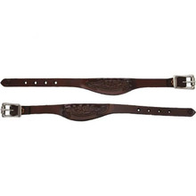 CIRCLE Y OF YOAKUM Circle Y Flared Fender Leather Hobble Strap CIRCLE Y OF YOAKUM Circle Y Flared Fender Leather Hobble Strap