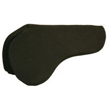 REINSMAN Reinsman Circle Y Black Shoulder Bridge Saddle Pad REINSMAN Reinsman Circle Y Black Shoulder Bridge Saddle Pad