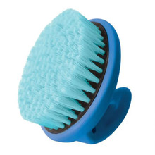 REINSMAN Reinsman Blue Soft Grip Small Round Stiff Brush REINSMAN Reinsman Blue Soft Grip Small Round Stiff Brush