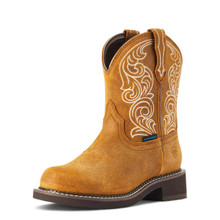 Ariat Women's Fatbaby Heritage Waterproof Western Boot - Ginger Spice