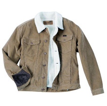 WRANGLER Wrangler Boy's Sepia Tint Corduroy Sherpa Lined Jacket WRANGLER Wrangler Boy's Sepia Tint Corduroy Sherpa Lined Jacket