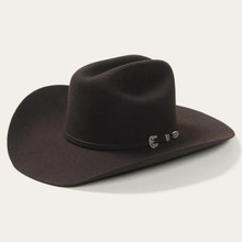 STETSON HATS Stetson Men's Chocolate Skyline 6X Fur Felt Cowboy Hat STETSON HATS Stetson Men's Chocolate Skyline 6X Fur Felt Cowboy Hat