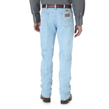 WRANGLER Wrangler Men's Bleach High Rise Cowboy Cut Slim Fit Jean WRANGLER Wrangler Men's Bleach High Rise Cowboy Cut Slim Fit Jean