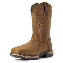 ARIAT Ariat Women's Distressed Brown Anthem Waterproof Composite Toe Work Boot 