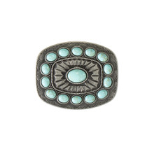 Blazin Roxx Southwest Turquoise Belt Buckle