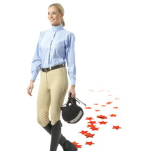 Equistar Kid's Neutral Beige Pull On Breech