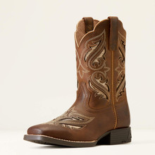 ARIAT Ariat Girl's Sassy Brown Round Up Bliss Western Boot 