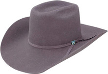 RESISTOL HATS Resistol Unisex Gray Cody Johnson 3X 9th Round Felt Cowboy Hat RESISTOL HATS Resistol Unisex Gray Cody Johnson 3X 9th Round Felt Cowboy Hat