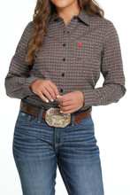 CINCH Cinch Women's Multi Printed Button-Down Western Shirt 
