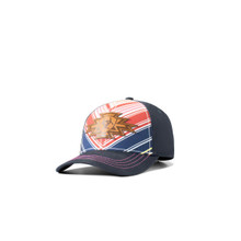 M & F Women's Serape Print Baseball Cap Sweet Berry Navy 