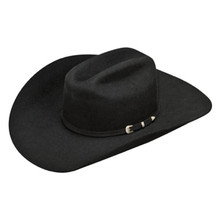 ARIAT Ariat Men's Black 2X Wool Felt Double S Western Cowboy Hat ARIAT Ariat Men's Black 2X Wool Felt Double S Western Cowboy Hat