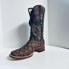 TANNER MARK Men's Nicotine Monster Fish Print Boots 