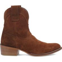 DINGO Dingo Women's Whiskey Brown Tumbleweed Suede Leather Bootie DINGO Dingo Women's Whiskey Brown Tumbleweed Suede Leather Bootie
