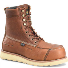 Carolina Men's Tan Staple Gun 8" Carbon Composite Toe Waterproof Work Boot